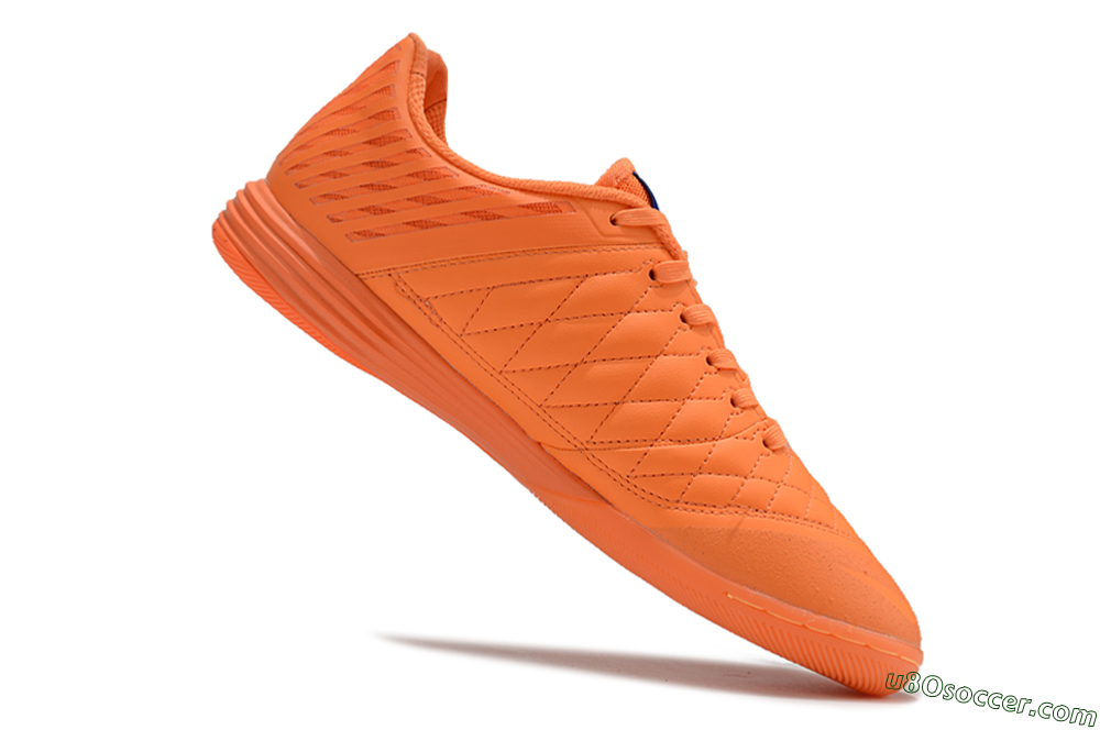Nike Lunar Gato 2 IC Indoor & Futsal Soccer Shoes - Orange/Black/Red 4