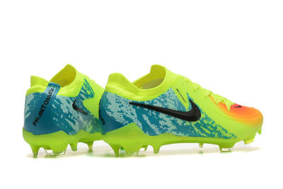Nike Phantom Luna Elite NU FG Firm Ground Soccer Cleats - Yellow/Blue/Orange/Black