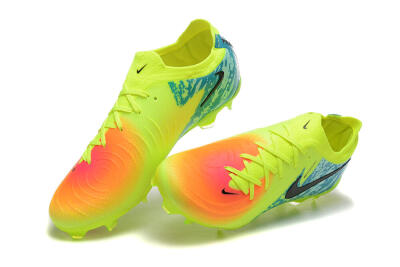 Nike Phantom Luna Elite NU FG Firm Ground Soccer Cleats - Yellow/Blue/Orange/Black