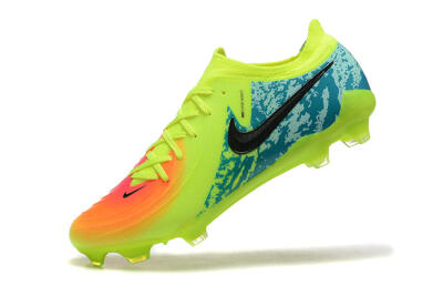 Nike Phantom Luna Elite NU FG Firm Ground Soccer Cleats - Yellow/Blue/Orange/Black