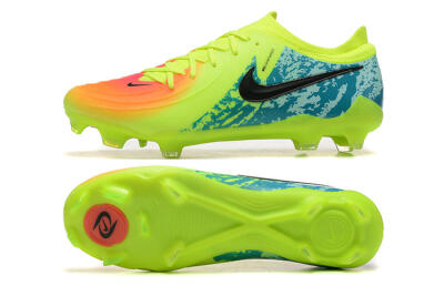 Nike Phantom Luna Elite NU FG Firm Ground Soccer Cleats - Yellow/Blue/Orange/Black
