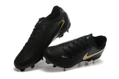 Nike Phantom Luna Elite NU FG Firm Ground Soccer Cleats - Black/Gold