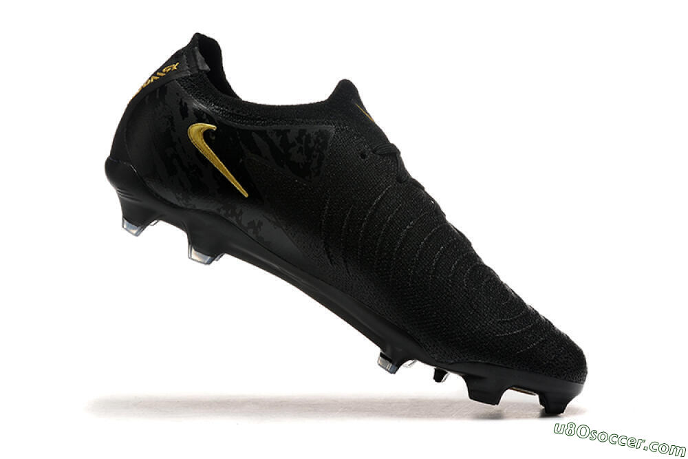 Nike Phantom Luna Elite NU FG Firm Ground Soccer Cleats - Black/Gold 7