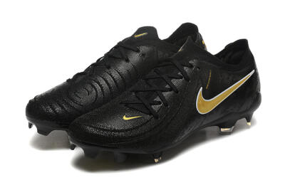 Nike Phantom Luna Elite NU FG Firm Ground Soccer Cleats - Black/Gold
