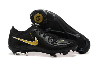 Nike Phantom Luna Elite NU FG Firm Ground Soccer Cleats - Black/Gold