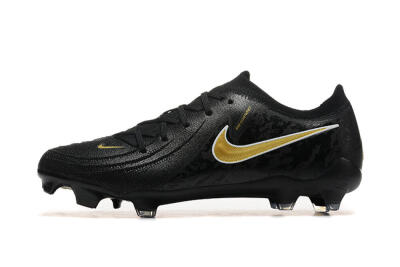 Nike Phantom Luna Elite NU FG Firm Ground Soccer Cleats - Black/Gold