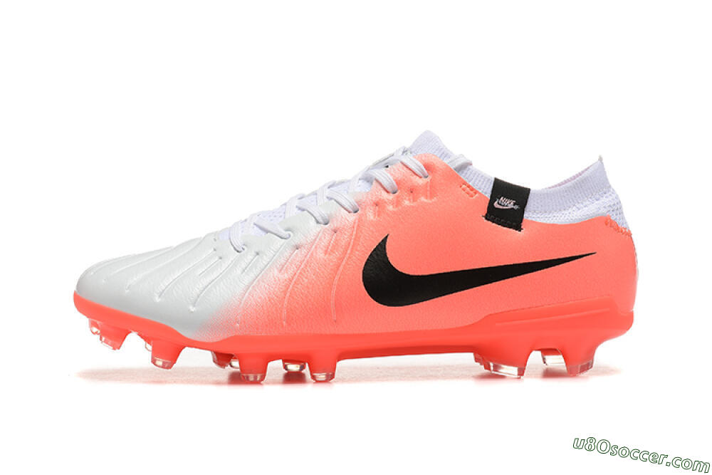 Nike Tiempo Legend 10 Elite FG Firm Ground Soccer Cleats - White/Pink/Black 2