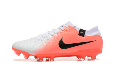 Nike Tiempo Legend 10 Elite FG Firm Ground Soccer Cleats - White/Pink/Black
