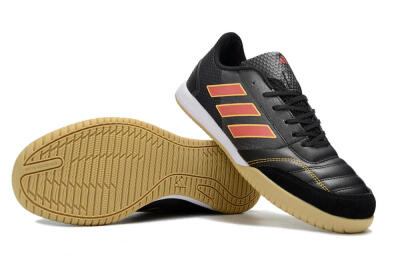 Adidas Top Sala FG Indoor & Futsal Soccer Shoes - Black/Orange/Brown