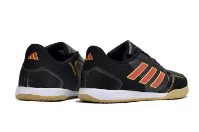 Adidas Top Sala FG Indoor & Futsal Soccer Shoes - Black/Orange/Brown