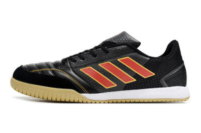 Adidas Top Sala FG Indoor & Futsal Soccer Shoes - Black/Orange/Brown