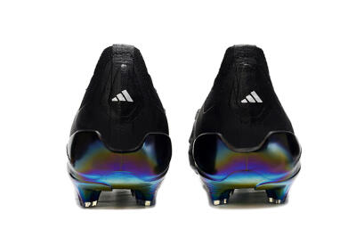Adidas Predator Accuracy+ Laceless FG Firm Ground Soccer Cleats - Black/Silver