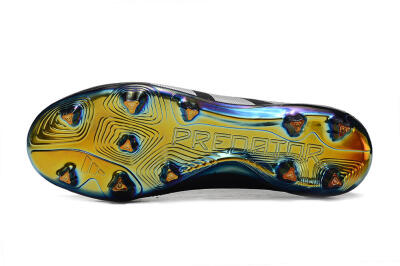 Adidas Predator Accuracy+ Laceless FG Firm Ground Soccer Cleats - Black/Silver