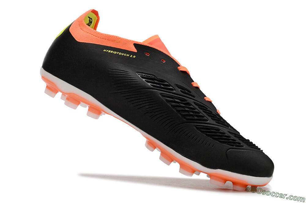 Adidas Predator Accuracy Elite FG Firm Ground Soccer Cleats - Black/Orange/White 4