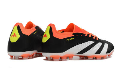 Adidas Predator Accuracy Elite FG Firm Ground Soccer Cleats - Black/Orange/White