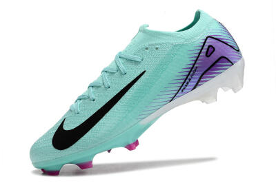 Nike Air Zoom Mercurial Vapor 16 Elite FG Firm Ground Soccer Cleats - Green/Purple/Black