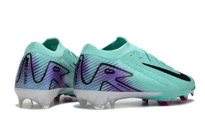 Nike Air Zoom Mercurial Vapor 16 Elite FG Firm Ground Soccer Cleats - Green/Purple/Black
