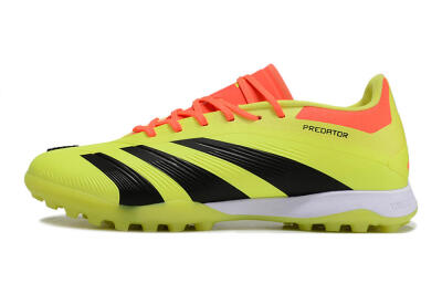 Adidas Predator 24 Elite TF Artificial Turf Soccer Shoes - Yellow/Black/Red