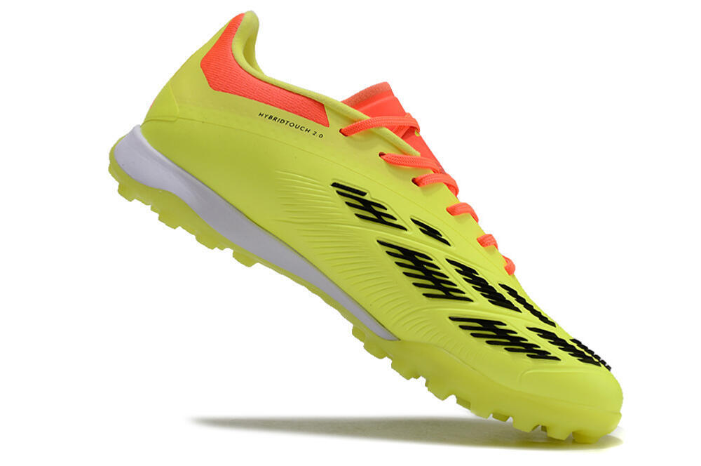 Adidas Predator 24 Elite TF Artificial Turf Soccer Shoes - Yellow/Black/Red 4