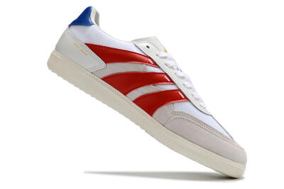 Adidas Predator 24 League IC Indoor & Futsal Soccer Shoes - Grey/White/Red/Blue