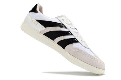 Adidas Predator 24 League IC Indoor & Futsal Soccer Shoes - Grey/White/Black