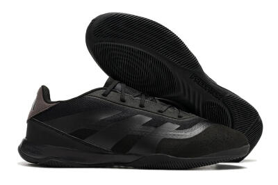 Adidas Predator 24 Elite IC Indoor & Futsal Soccer Shoes - Black/Brown/Black