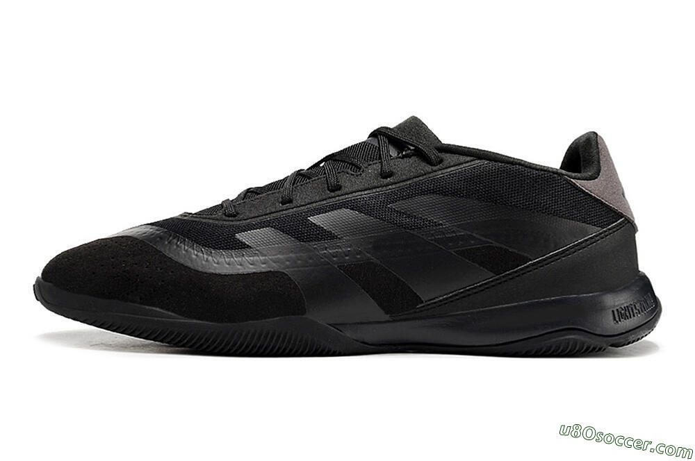 Adidas Predator 24 Elite IC Indoor & Futsal Soccer Shoes - Black/Brown/Black 2