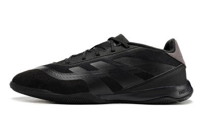 Adidas Predator 24 Elite IC Indoor & Futsal Soccer Shoes - Black/Brown/Black