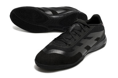 Adidas Predator 24 Elite IC Indoor & Futsal Soccer Shoes - Black/Brown/Black