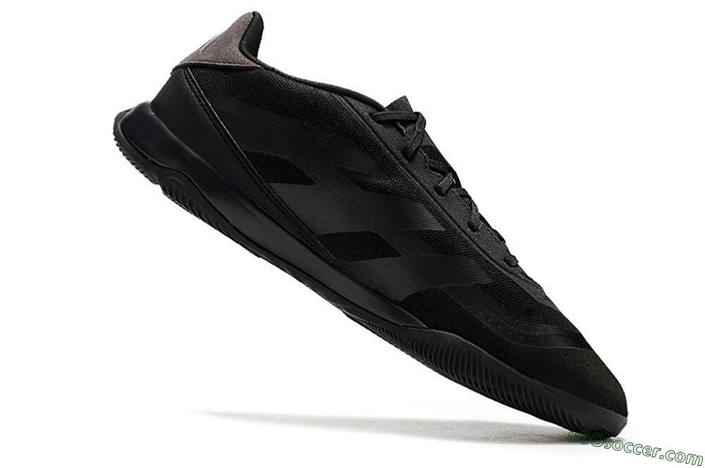 Adidas Predator 24 Elite IC Indoor & Futsal Soccer Shoes - Black/Brown/Black 4
