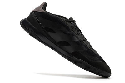 Adidas Predator 24 Elite IC Indoor & Futsal Soccer Shoes - Black/Brown/Black