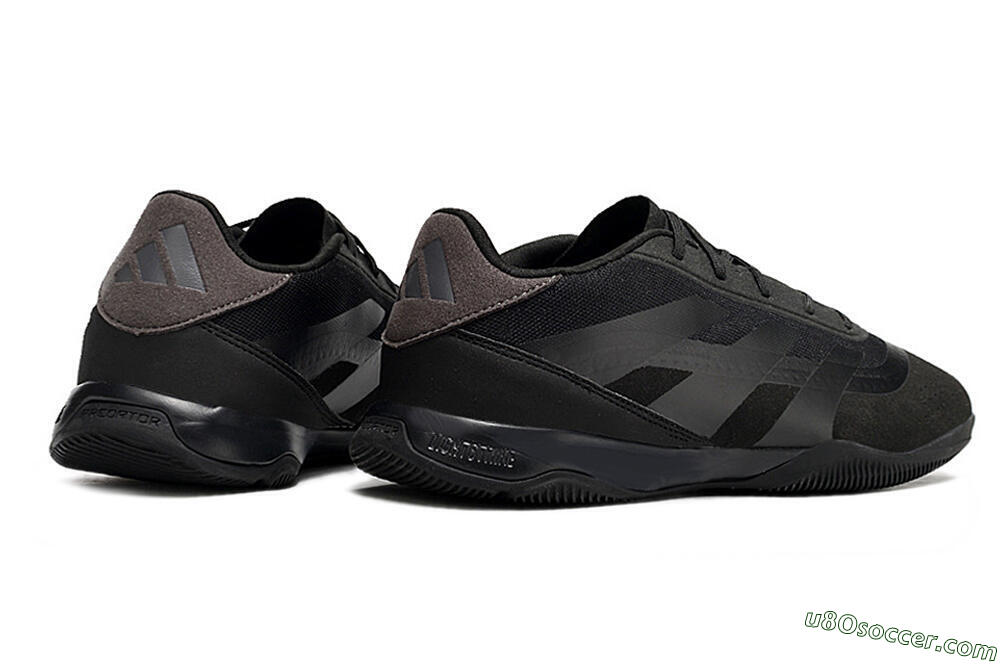 Adidas Predator 24 Elite IC Indoor & Futsal Soccer Shoes - Black/Brown/Black 6
