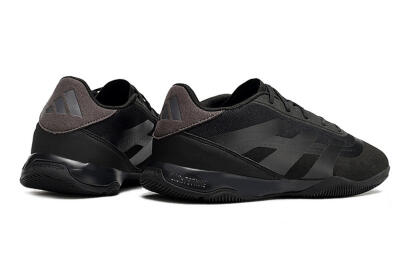 Adidas Predator 24 Elite IC Indoor & Futsal Soccer Shoes - Black/Brown/Black