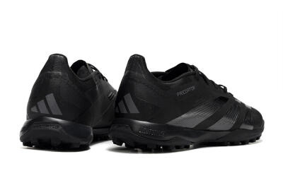 Adidas Predator 24 Elite TF Artificial Turf Soccer Shoes - Black/Silver/Black