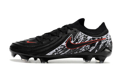 Nike Phantom Luna Elite NU FG Firm Ground Soccer Cleats - Black/Red/White