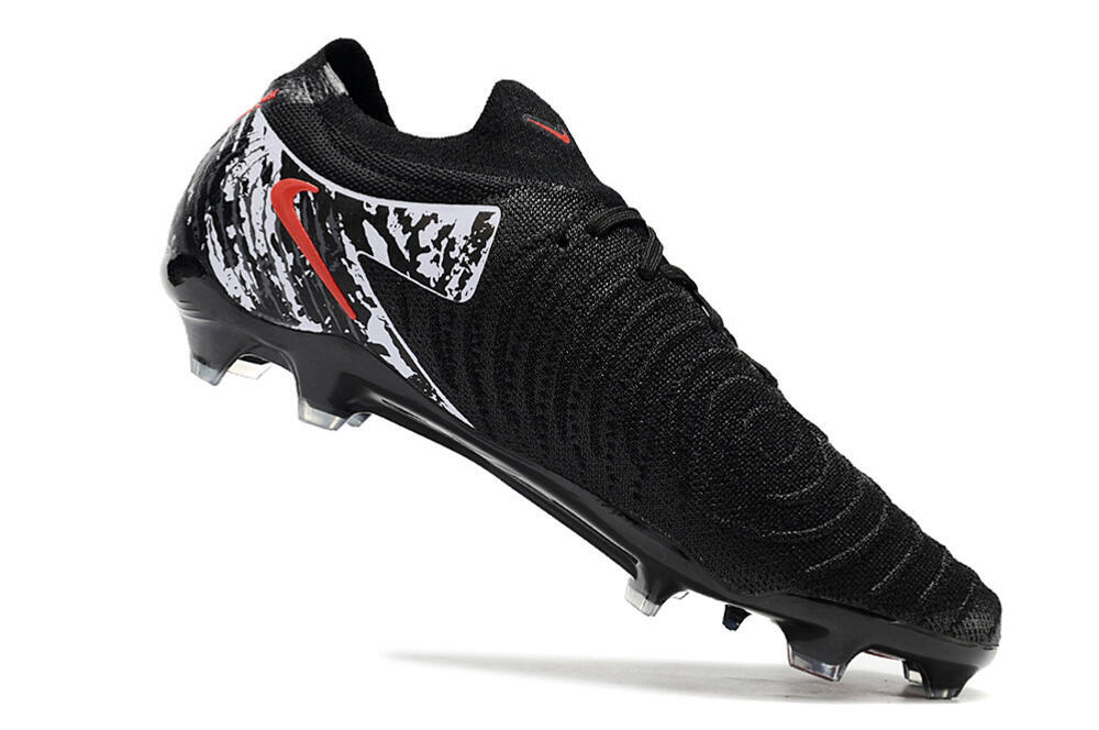 Nike Phantom Luna Elite NU FG Firm Ground Soccer Cleats - Black/Red/White 4