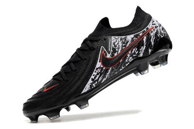 Nike Phantom Luna Elite NU FG Firm Ground Soccer Cleats - Black/Red/White