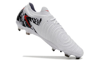 Nike Phantom Luna Elite NU FG Firm Ground Soccer Cleats - White/Red/Black