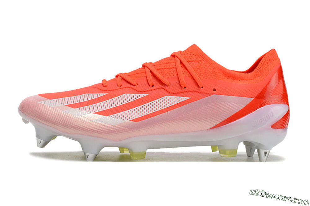 Adidas X Crazyfast.1 SG Soft Ground Soccer Cleats - Red/White/Yellow 2