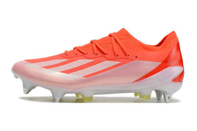 Adidas X Crazyfast.1 SG Soft Ground Soccer Cleats - Red/White/Yellow