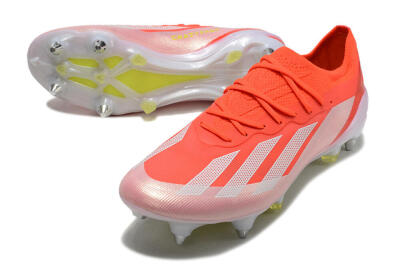 Adidas X Crazyfast.1 SG Soft Ground Soccer Cleats - Red/White/Yellow