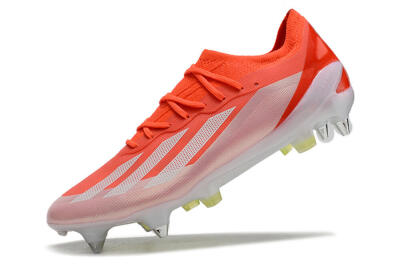 Adidas X Crazyfast.1 SG Soft Ground Soccer Cleats - Red/White/Yellow