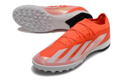 Adidas X Crazyfast.1 TF Artificial Turf Soccer Shoes - Red/White/Black