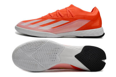 Adidas X Crazyfast.1 IC Indoor & Futsal Soccer Shoes - Red/White/Black