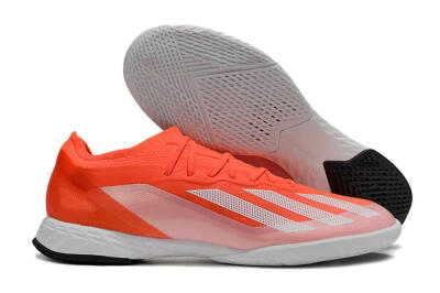 Adidas X Crazyfast.1 IC Indoor & Futsal Soccer Shoes - Red/White/Black