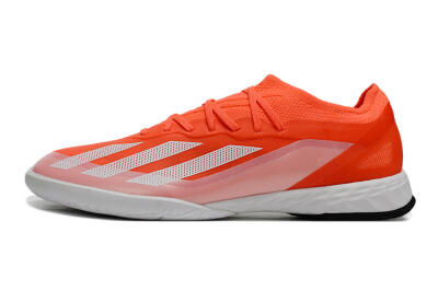 Adidas X Crazyfast.1 IC Indoor & Futsal Soccer Shoes - Red/White/Black