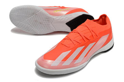 Adidas X Crazyfast.1 IC Indoor & Futsal Soccer Shoes - Red/White/Black