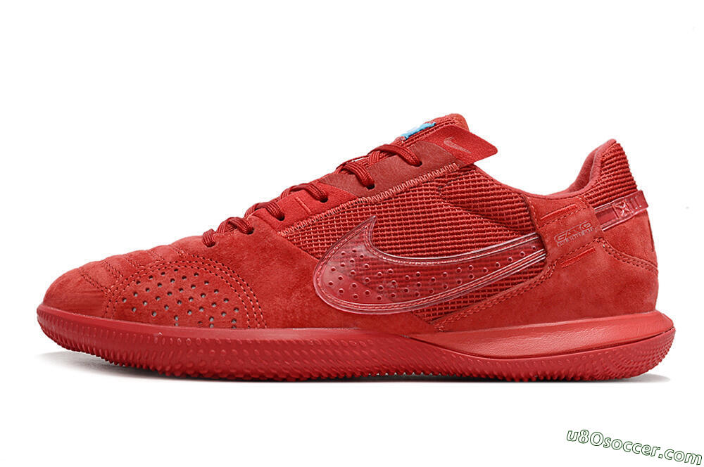Nike Street Gato IC Indoor & Futsal Soccer Shoes - Red/Red/Red 2