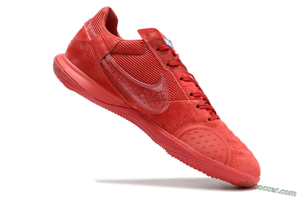 Nike Street Gato IC Indoor & Futsal Soccer Shoes - Red/Red/Red 4