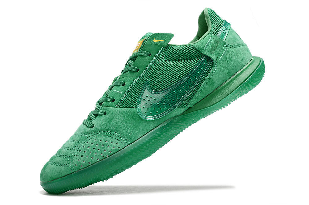 Nike Street Gato IC Indoor & Futsal Soccer Shoes - Green/Green/Green 4